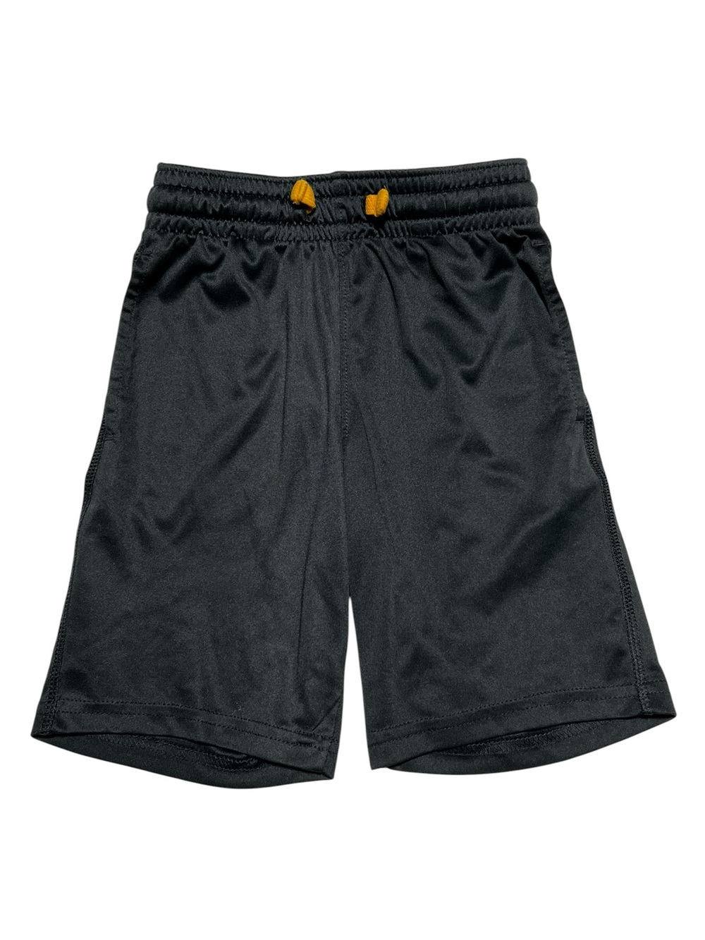 Cat & Jack Black Shorts with Yellow Drawstring